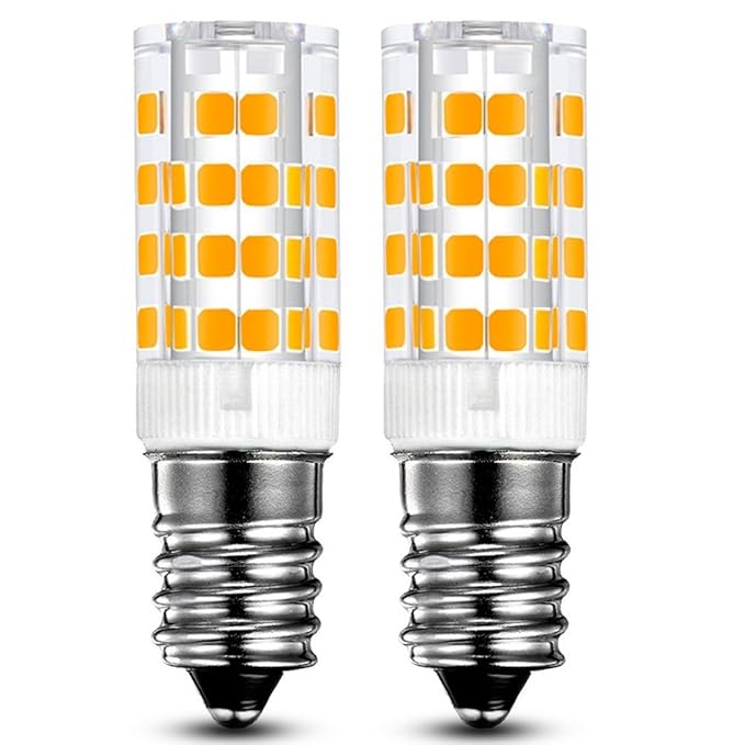 KDP E14 LED Glühlampe - 5W/400LM, 40W Halogenlampen Ersatz, Warmweiß 3000K (2P, Warmweiß)
