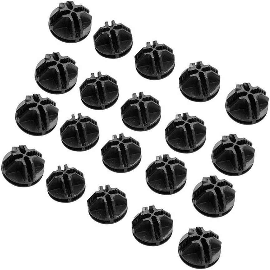 CZXJKKL Wire Cube Connectors, Wire Cube Plastic Connectors for Modular Organizer Closet and Wire Grid Cube Storage Shelving Unit