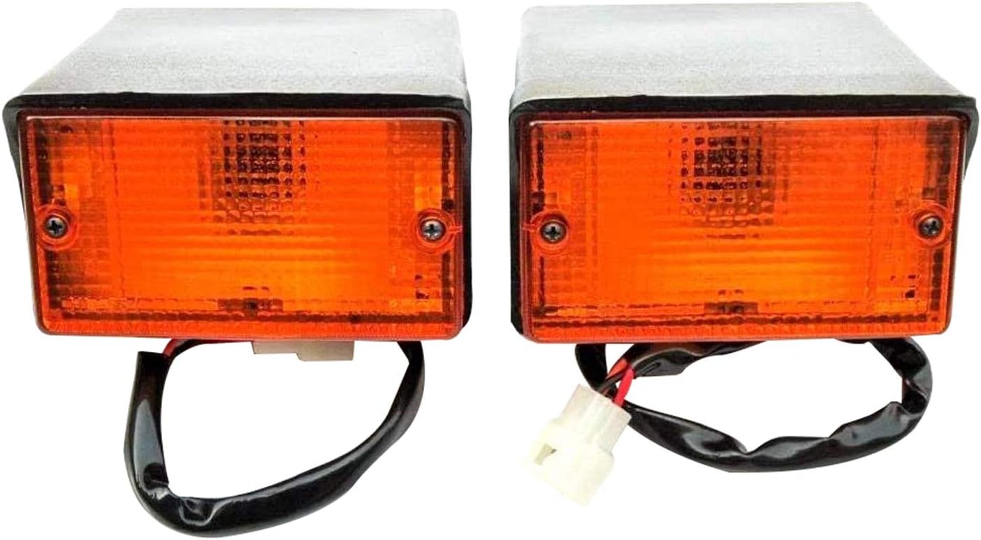 FRONT TURN SIGNAL LAMP for MAHINDRA TRACTOR|Off Road Vehicles|Acrylic LampLens |Universal |12 V Bulb