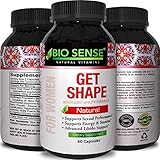Pure & Potent Breast Enhancer Supplements – Contains Ginseng + L Arginine – Improve Shape Naturally – Breast Enlargement Pills – Boost Your Bust & Curves – Avoid Weight Gain Elsewhere – Bio Sense