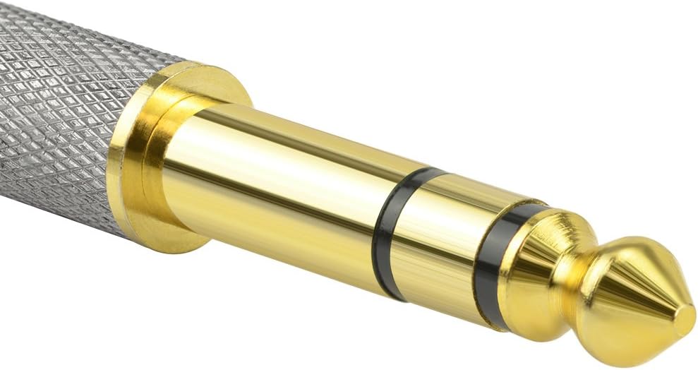 GEEKRIA 6.35mm (1/4'') Stereo Male to 2.5mm Balanced Female Headphones Adapter for 2.5mm Balanced Cable - Image 4