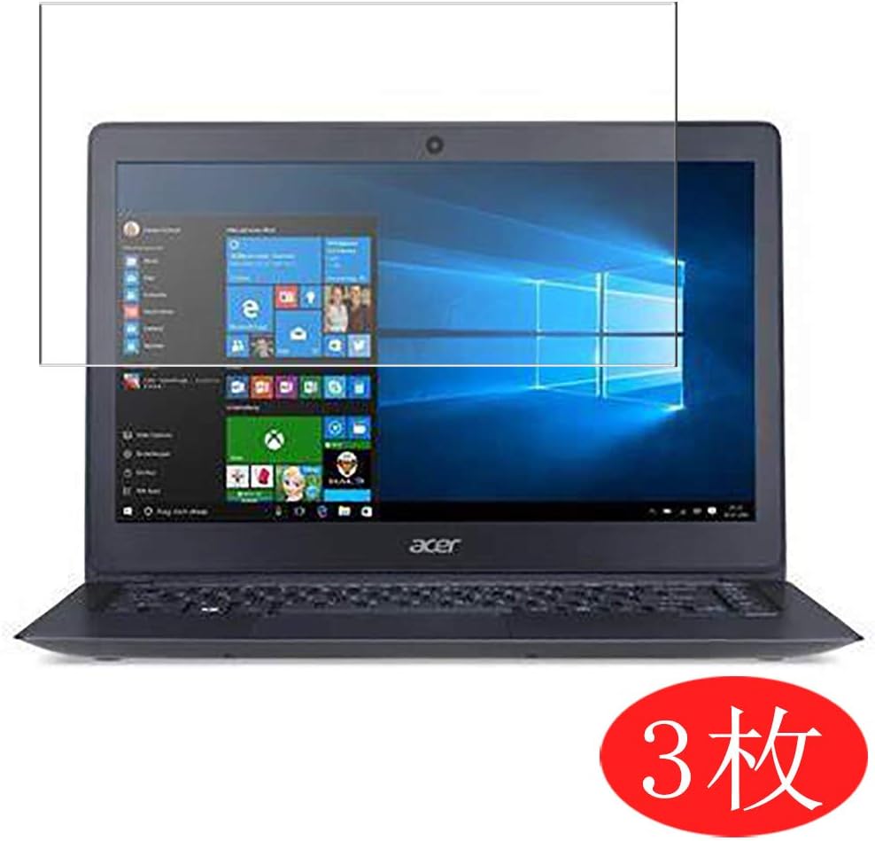 【3 Pack】 Synvy Screen Protector for Acer Travelmate X349-M / X349-G2 14" TPU Flexible HD Film Protective Protectors [Not Tempered Glass]