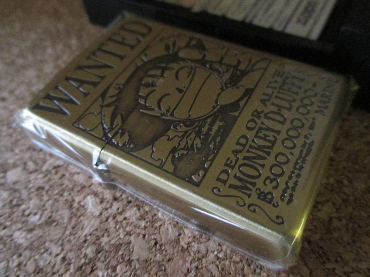 Amazon Co Jp Zippo One Piece Wanted Monkey D Luffy One Piece Limited Edition Eiichiro Oda Made In November 14 Oil Lighter Zippo Discontinued Edition Unused Product Hobby