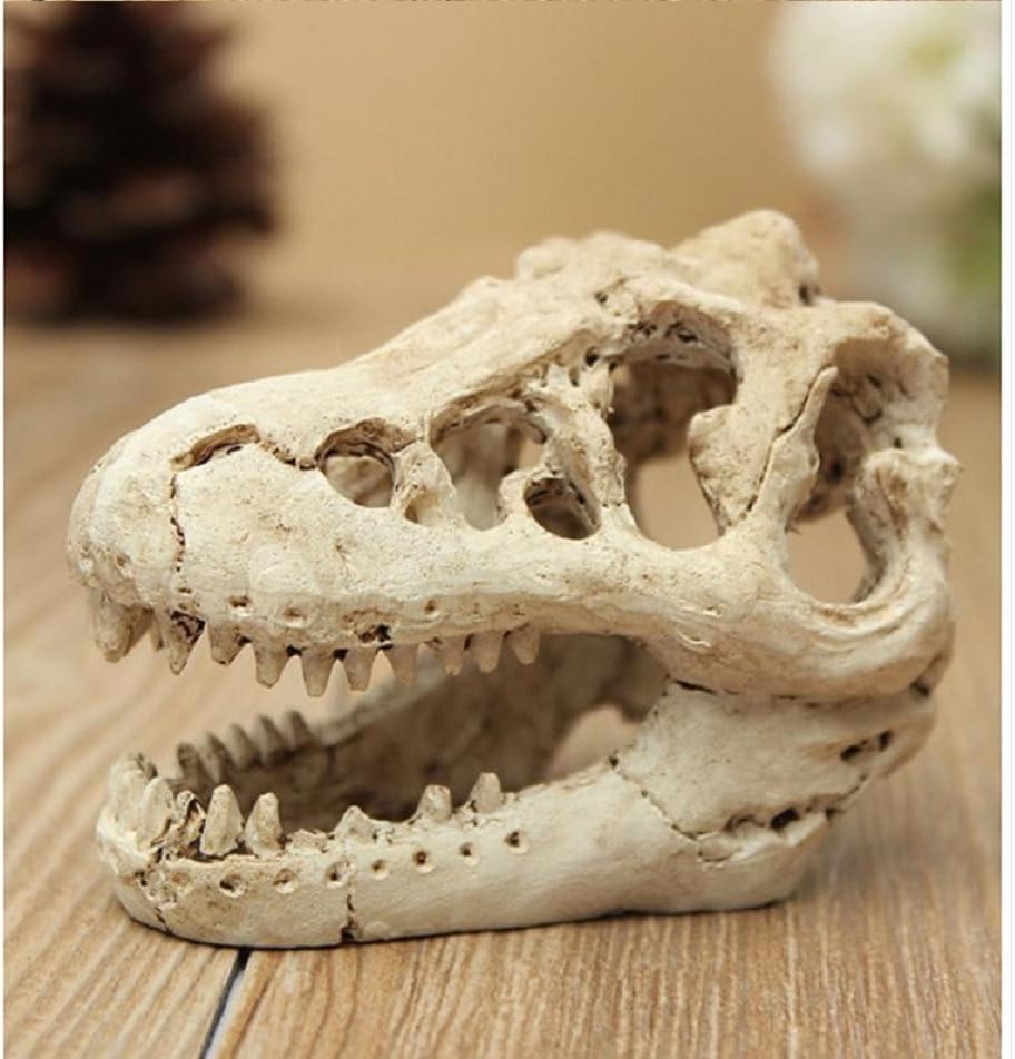 XIGUI Aquarium Decor Resin Emulational Skull