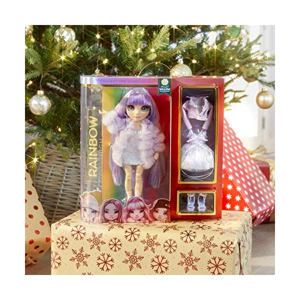 Rainbow High Fashion Doll - Violet Willow - Purple Themed Doll With Luxury Outfits, Accessories and Fashion Doll Stand…