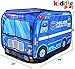 Kiddie Play Pop Up Police Car Tent | Kids Play Tent for Boys & Girls Indoor Outdoor Toy