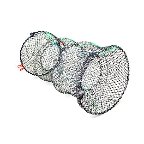 Jmkcoz-1PC-Crab-Trap-Crawfish-Lobster-Shrimp-Collapsible-Cast-Net-Fishing-Nets-25cm-x-45cm
