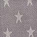 DII 4TH of July Patriotic Throw Blanket with Decorative Tassles, Use for Chair, Couch, Bed, Picnic, Camping, Beach, & Just Staying Cozy at Home (50 x 60), Star Gray