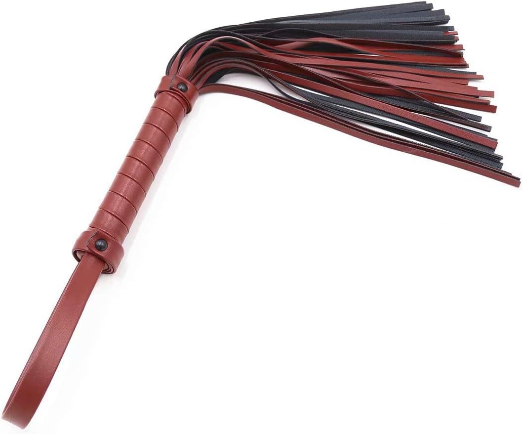 Catwoman Leather Whip Couples Toy for Play Harness Handle Whip Party Cosplay Accessories Costume
