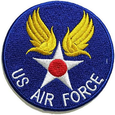 UA Air Force Cloth Sticker for Laptops Notebooks or anything. Can remove and use it with a new surface you like again and again with no adhesive residu. from Naree2016., Guaranteed quality