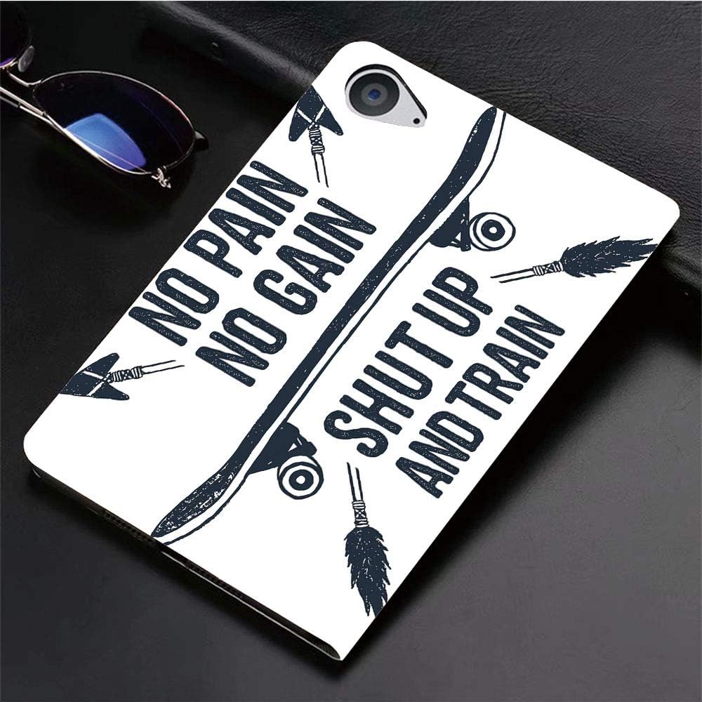 Compatible with 3D Printed iPad 9.7 Case,Symbol with Skateboard Ethnic Boho Style Arrows,Lightweight Anti-Scratch Shell Auto Sleep/Wake, Back Protector Cover iPad 9.7" 5th/6th/air/air 2