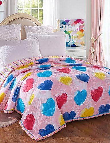 YangR*Cool Summer Air Conditioning Cotton Quilt Cotton Quilt Summer Quilt Wide Bedding Set , twin