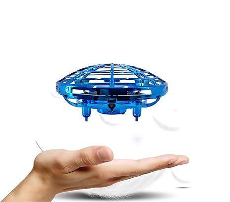 Quadcopters Multirotors Xbuty Ufo Flying Ball Toys Mini Drone Toys Hand Operated Ufo Helicopter Toy