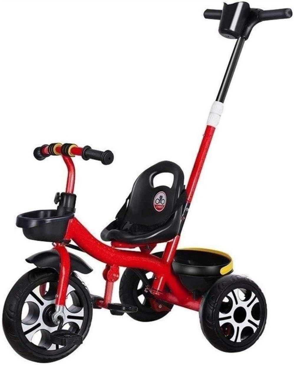 Pushchairs Children's Rocking Horse Trikes Tricycle Stroller Toddler Bike Toddler 4 in 1 Trike Tricycles Toddler Tricycle Suitable Children Aged 1-3-6 As Baby Products