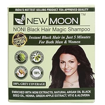 New Moon Premium Noni Organic Hair Colour (30 ml X 10 pcs)