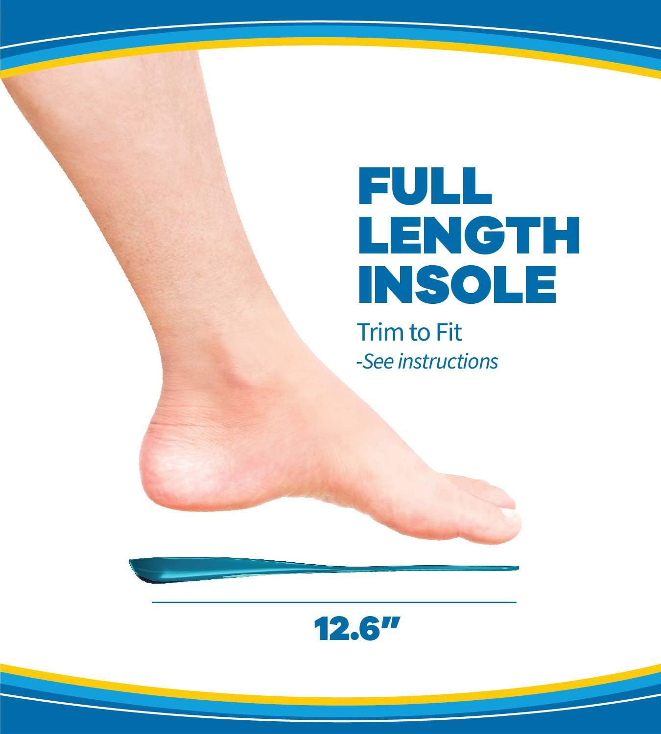 Dr. Scholl’s Comfort and Energy Memory Fit Insoles for Men, 1 Pair, Size 8-14: Health & Personal Care