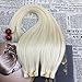 Moresoo 14 inch 50g/20pcs 100% Straight Unprocessed Virgin Remy Human Hair Seamless Skin Weft Platinum Blonde Tape In Hair Extensions