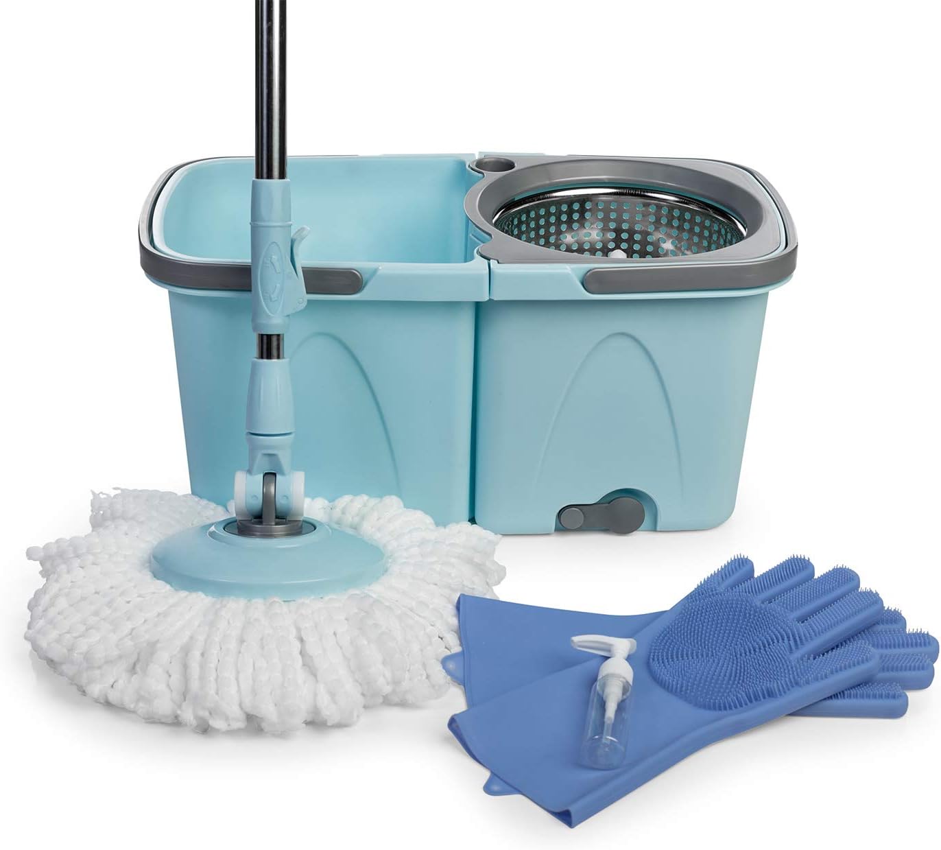 SoftSpin Spin Mop and Bucket 2 Stage Floor Mop System