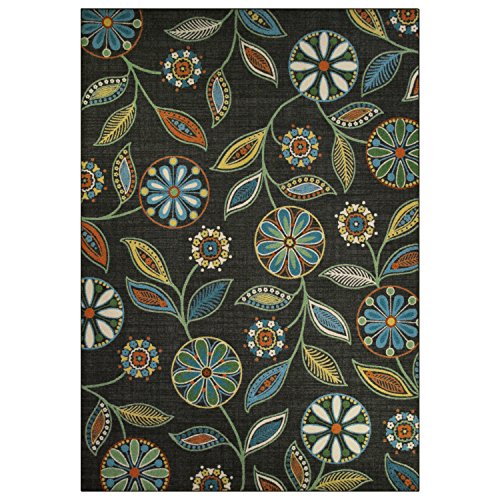 Maples Rugs Area Rugs - Reggie Artwork Collection 7 x 10  Large Rug [Made in USA] for Living Room, Bedroom, and Dining Room, 7' x 10'