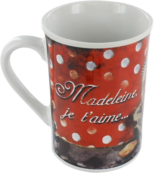 Amazon Com 8 Oz Coffee Mug Ceramic French Vintage Design Madeleine Coffee Cups Mugs