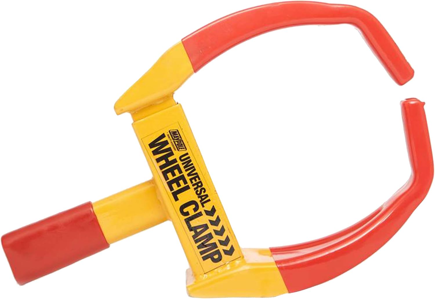 Maypole Universal Vehicle Wheel Clamp (One Size) (Orange/Yellow