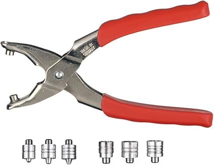 Pinza per occhielli grandi