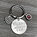Infinity Collection Firefighter Keychain, My Hero Wears Red Jewelry Gift for Firefighter Wife, Girlfriend, Mom, Daughter - Fireman Wife Jewelry