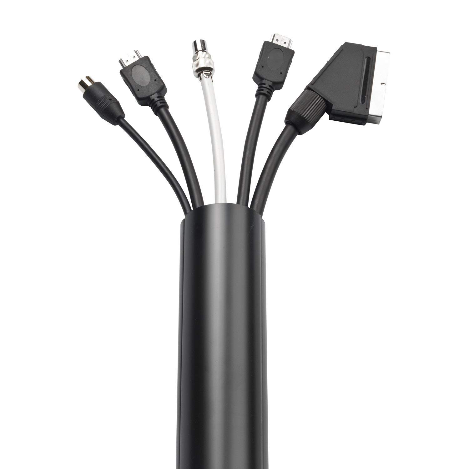 Cable Raceways DLine Grey TV Cable Raceway OnWall Cord Cover Cables