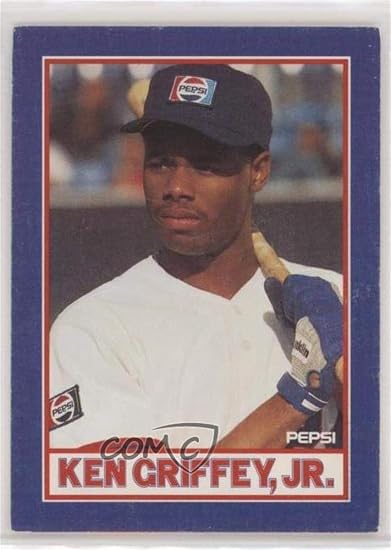 Amazon Ken Griffey Jr Baseball Card 1991 Pepsi Ken Griffey Sr 
