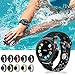 KADES Galaxy Watch 46mm Bands, Gear S3 Bands, 22mm Universal Replacement Strap with Quick Release Pin Compatible for TicWatch Pro, Amazfit Stratos Smart Watch (Black Black)
