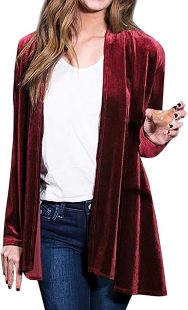 long velvet coat plus size