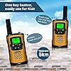 Kids-Walkie-Talkies-UOKOO-4-Mile-Range-22-Channel-FRSGMRS-Pair-of-Walkie-Talkies-for-Kids-Toys-1-Pair-Yellow