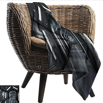Amazon Com Ewaskyonline Outer Space Couch Blanket Dark Futuristic