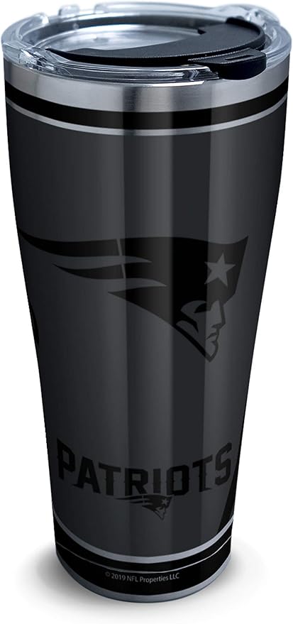 Amazon Com Tervis Nfl 100 New England Patriots Stainless Steel Insulated Tumbler With Clear And Black Hammer Lid 30 Oz Silver Kitchen Dining