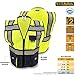 KwikSafety - Charlotte, NC - SHERIFF Safety Vest [Multi-Use Pockets] Class 2 ANSI OSHA High Visibility Vis Reflective Heavy Duty Solid Mesh Zipper HiVis Construction Surveyor Work Men/Blue 2XL