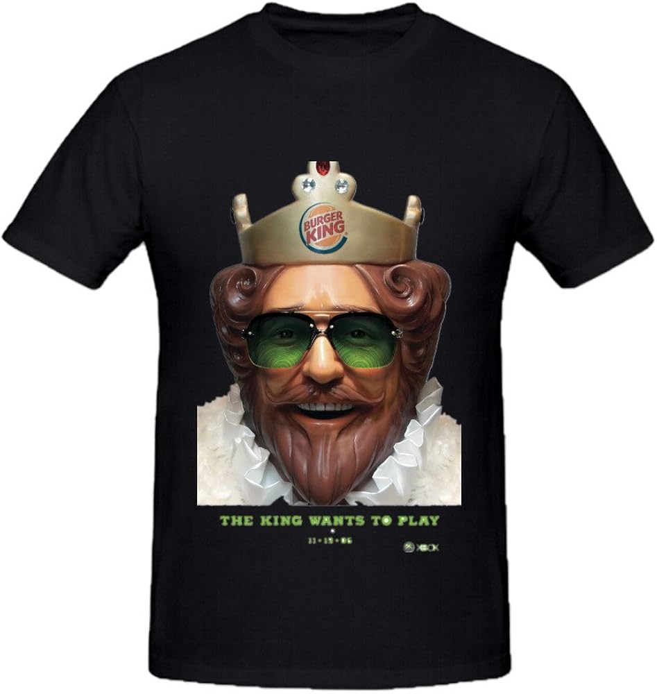 Burger King O Neck Fashion T Shirt For S 5229 Jznovelty