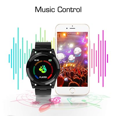 Buy GOKOO Smart Watch for Men Women with Heart Rate Blood Pressure Sleep  Monitor IP67 Waterproof Activity Tracker Notification Camera Music Control  (Brown) Online in Australia. B07GRKBWXR