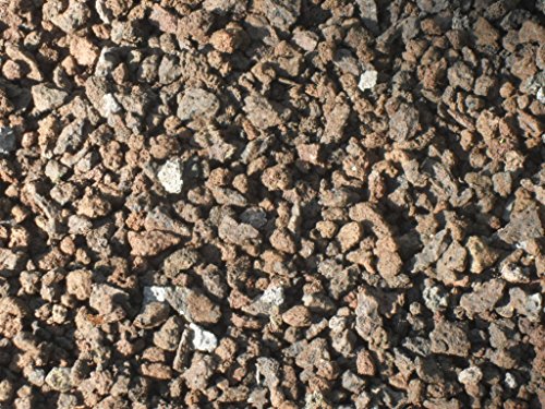 Der Naturstein Garten 75 kg (Vergleichspreis 11,96 Euro bei 20 Liter) Lava Mulch 2-8 mm - Pflanzgranulat Lavastein…