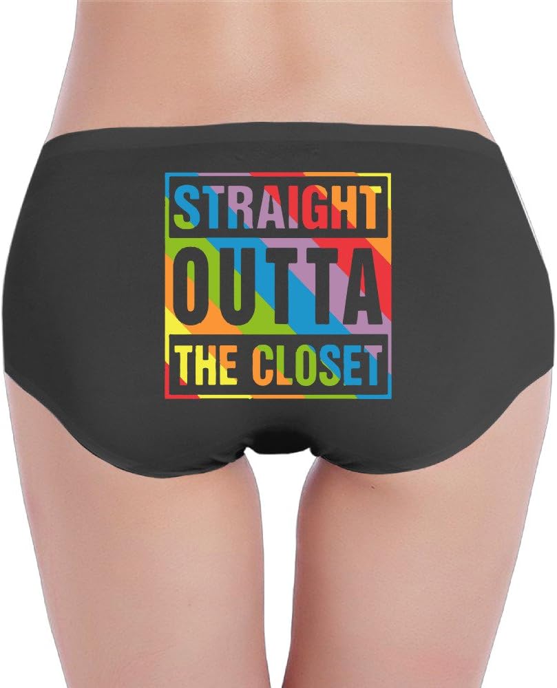 Women's Straight Outta The Closet Sexy Cotton Underwear Swimsuits