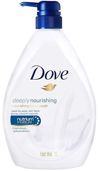 Dove Deeply Nourishing Body Wash, 1ltr