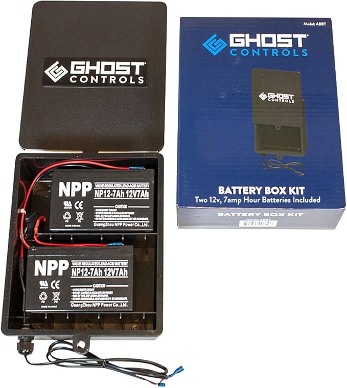 Ghost Controls ABBT2 Battery Box Kit (Kit with 2 Batteries)