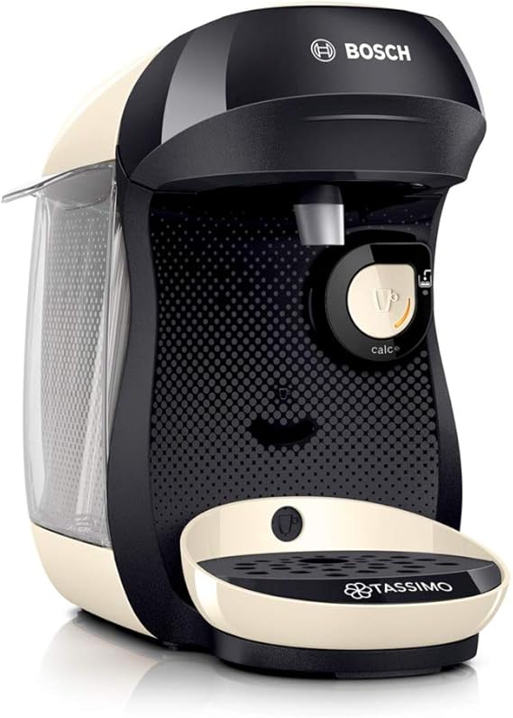 Bosch Tassimo TAS1007GB Happy Coffee Machine, Plastic Cream Amazon.co