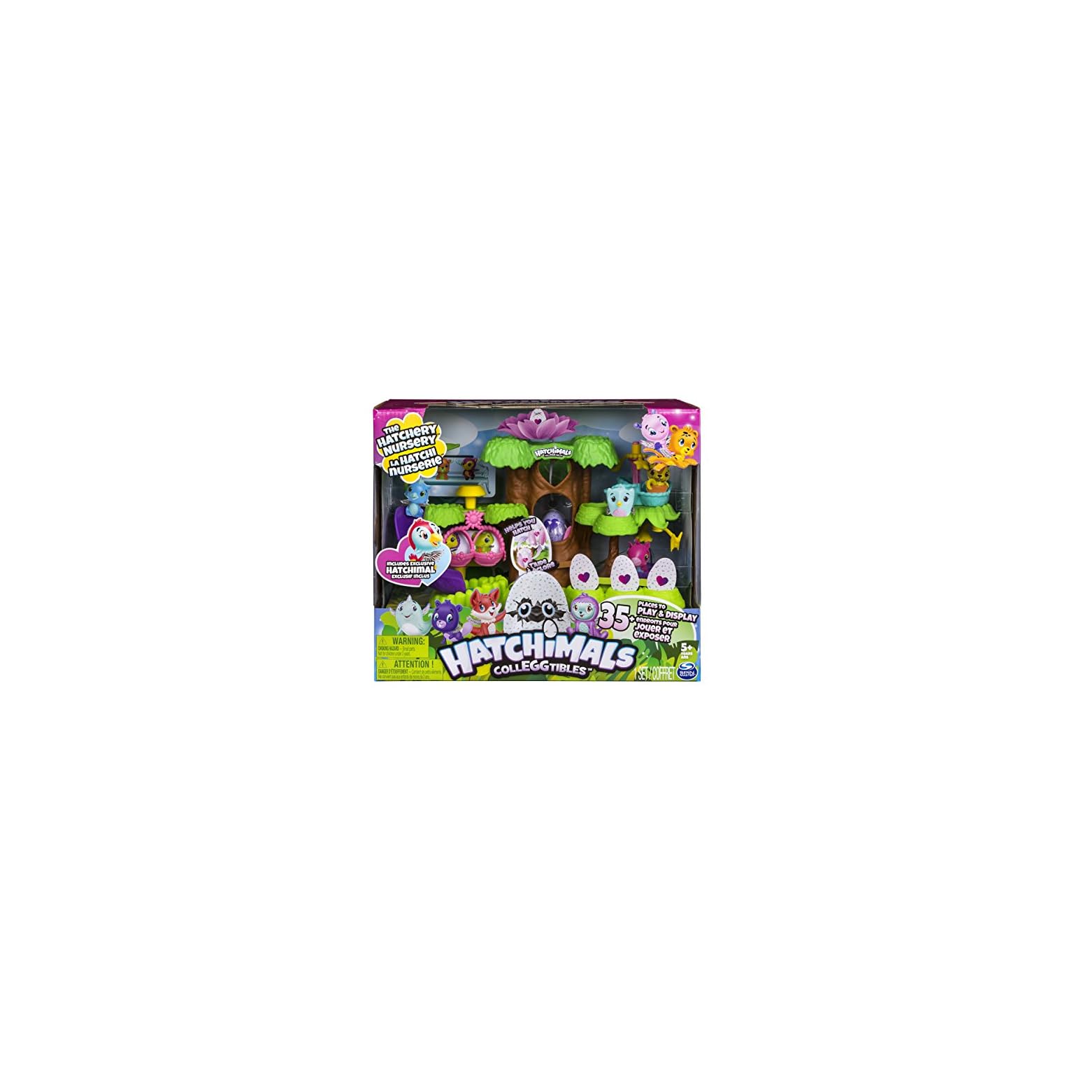 Hatchimals, Hatchery Nursery Playset with Exclusive