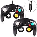 Gamecube Controller,2 Pack Classic Wired Controllers Gamepad for Wii Gamecube,Compatible with Wii Nintendo Gamecube