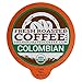 Fresh Roasted Coffee, Organic Colombian | USDA Organic, 100% Single Origin, Kosher | Medium Roast 72 Pods for K Cup Brewers