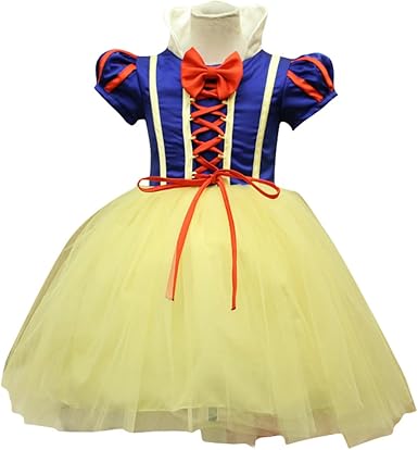 Amazon Co Jp Kaen カエン ハロウィン 衣装 子供 コスプレ 白雪姫 ドレス 仮装 女の子 キッズ 女児 変装グッズ 110 ホビー 通販