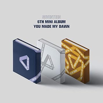 Seventeen 6th Mini Album You Made My Dawn Dawn Ver Cd Photobook Lyrics Lenticular Card Photocard Scene Card Sticker Free Gift K Pop Sealed Amazon Co Uk Cds Vinyl