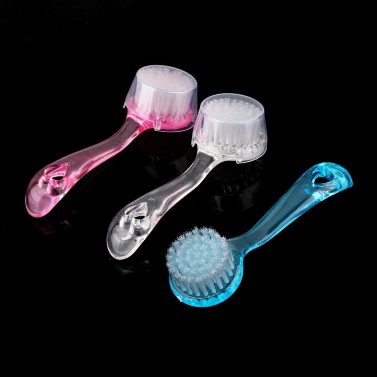 Exfoliating Facial Brush Skin Care Soft Bristle Brush Scrub With