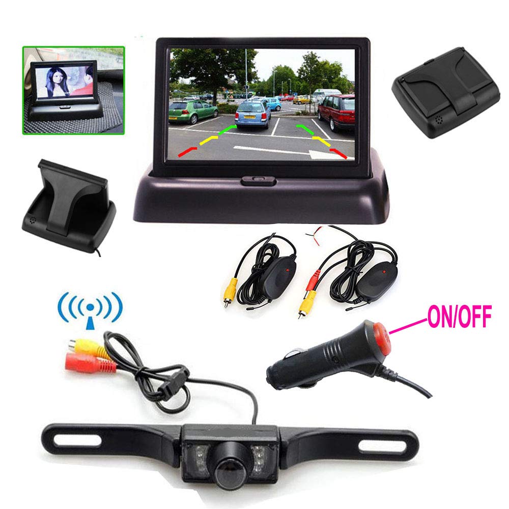 Exterior Accessories Vehicle Backup Cameras 7 IR LEDs