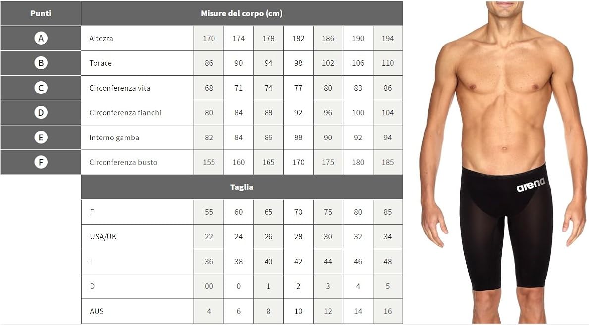 Arena mens Mens - Jammers: Clothing